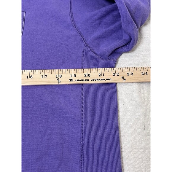 Teddy Fresh Purple Hoodie Pullover Sweatshirt Cotton Women’s Size Medium - Picture 9 of 10